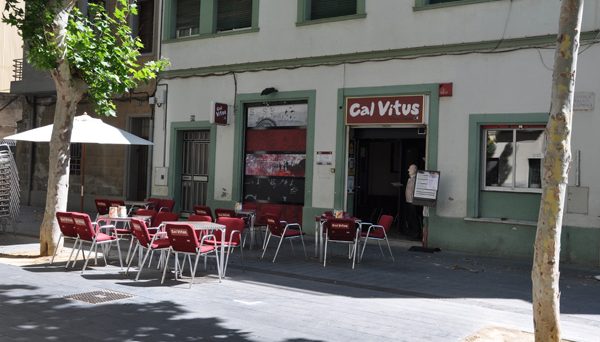 Exterior del restaurant Cal Vitus